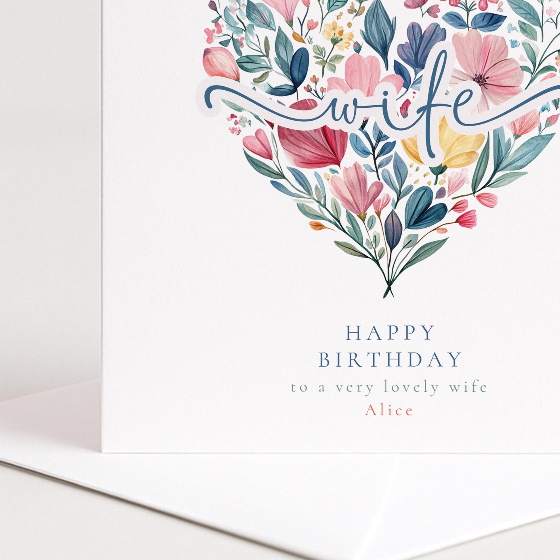 Wife Birthday Card