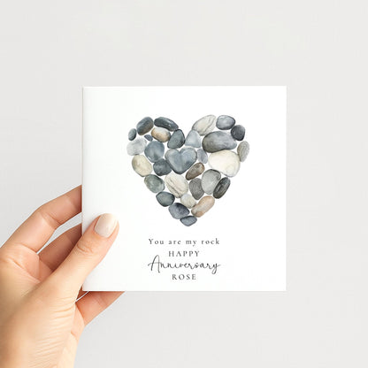 Anniversary Card Wife – Personalised Romantic Greeting With Custom Message