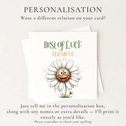 Best of Luck Card - Whimsi Lilley