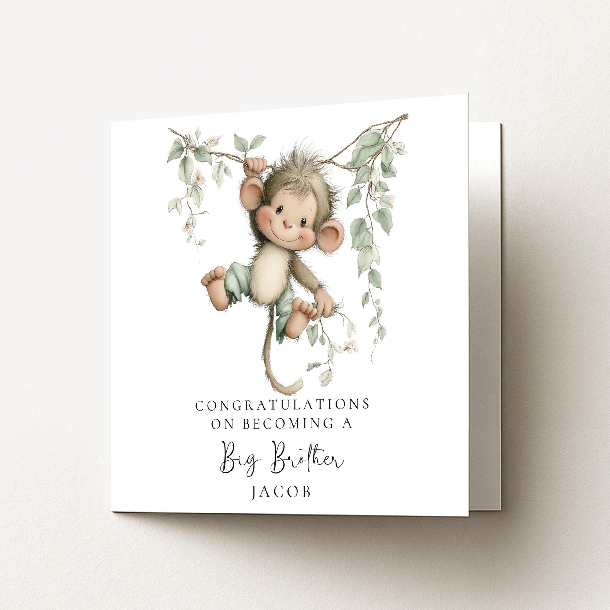 Big Brother Card from Baby - Whimsi Lilley