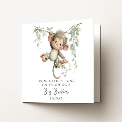 Big Brother Card from Baby - Whimsi Lilley