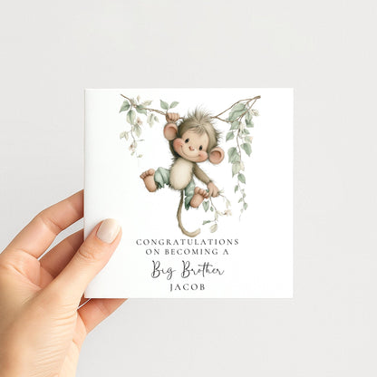 Big Brother Card from Baby - Whimsi Lilley