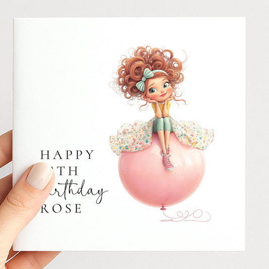 Birthday Card for Girl - Whimsi Lilley