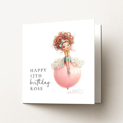 Birthday Card for Girl - Whimsi Lilley