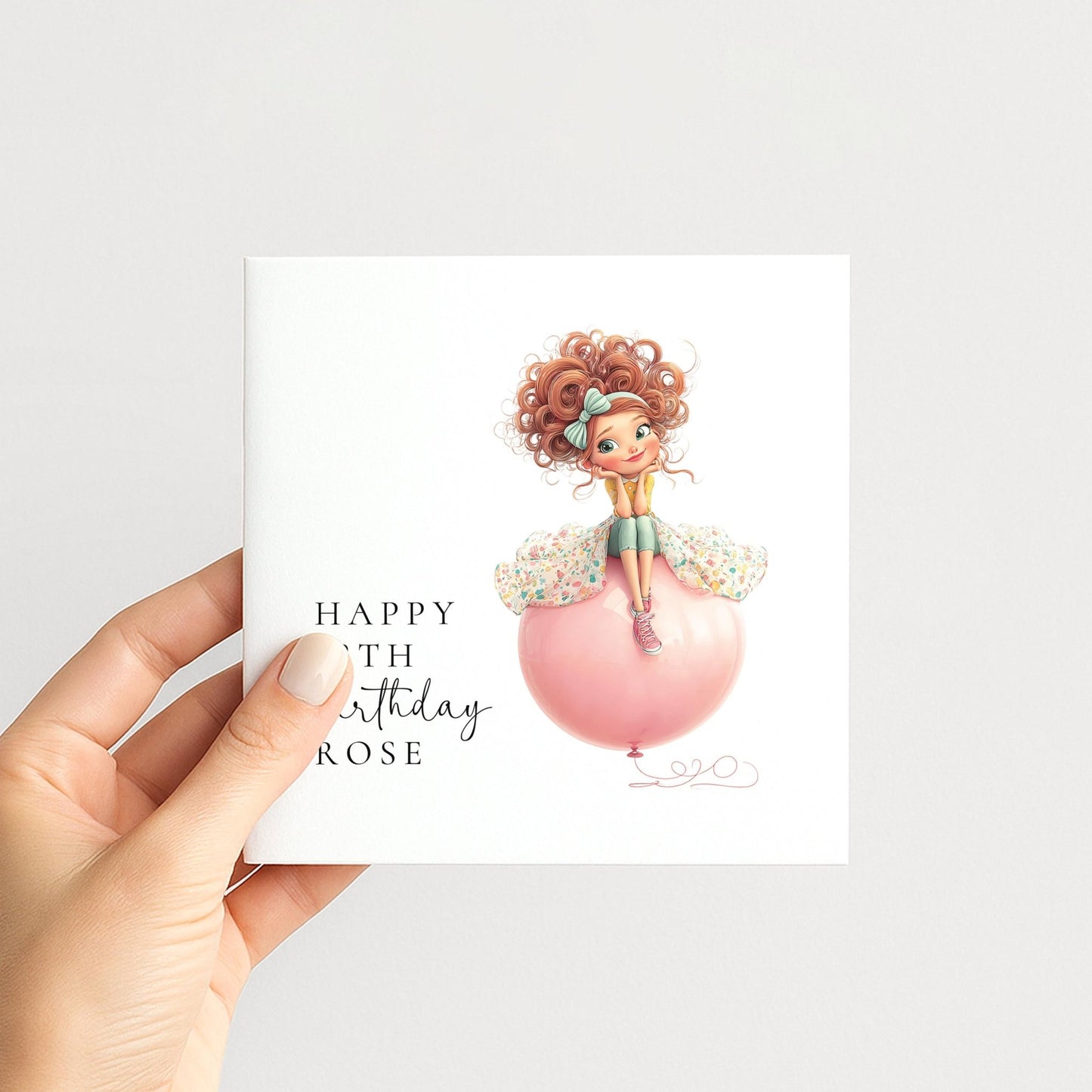 Birthday Card for Girl - Whimsi Lilley