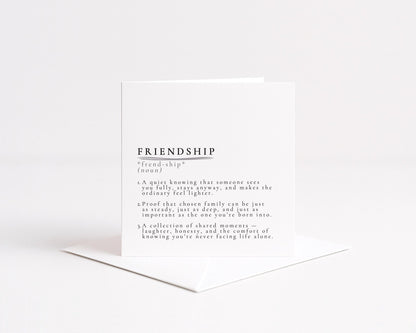 Friendship Card – Meaningful Birthday & Thank You Card for Best Friends - Whimsi Lilley
