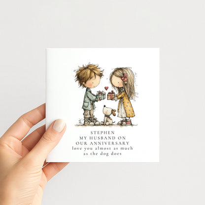 Funny Anniversary Card For Husband