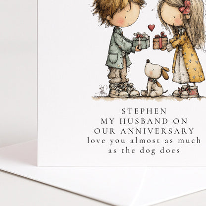Funny Anniversary Card For Husband