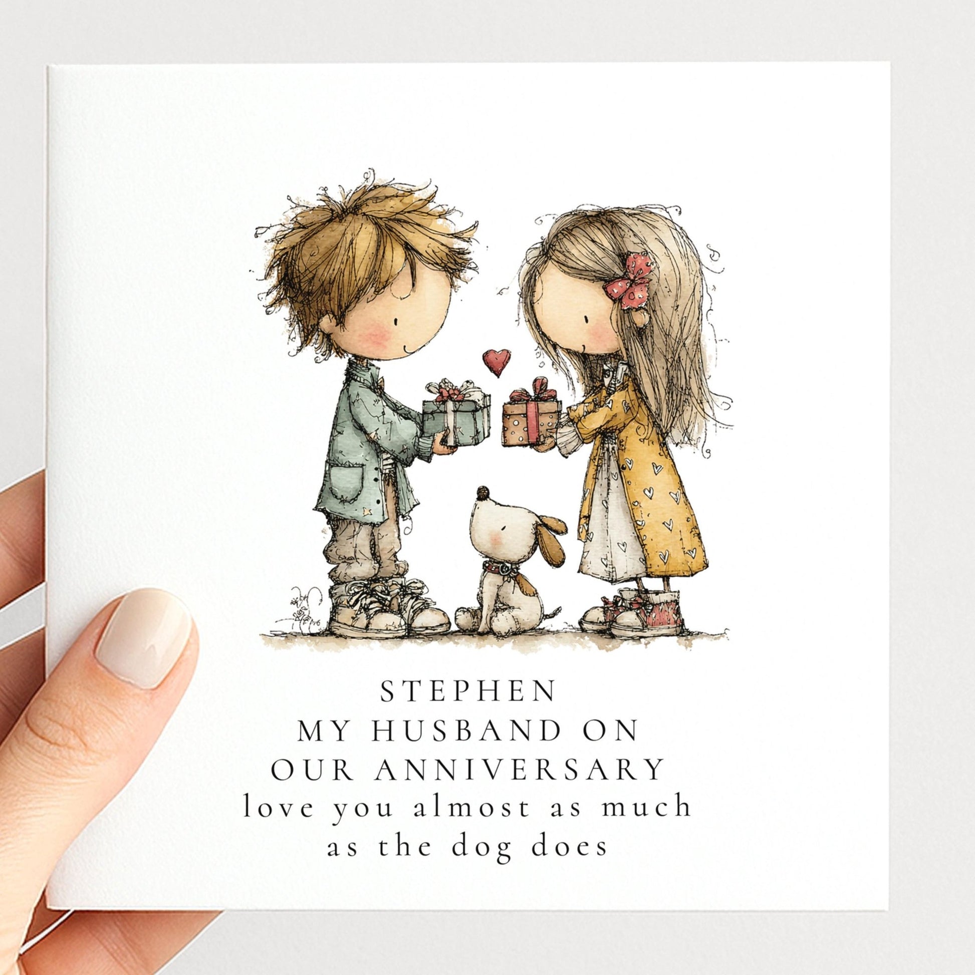 Funny Anniversary Card For Husband