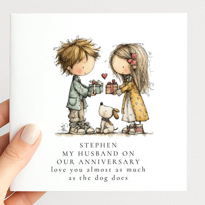 Funny Anniversary Card For Husband