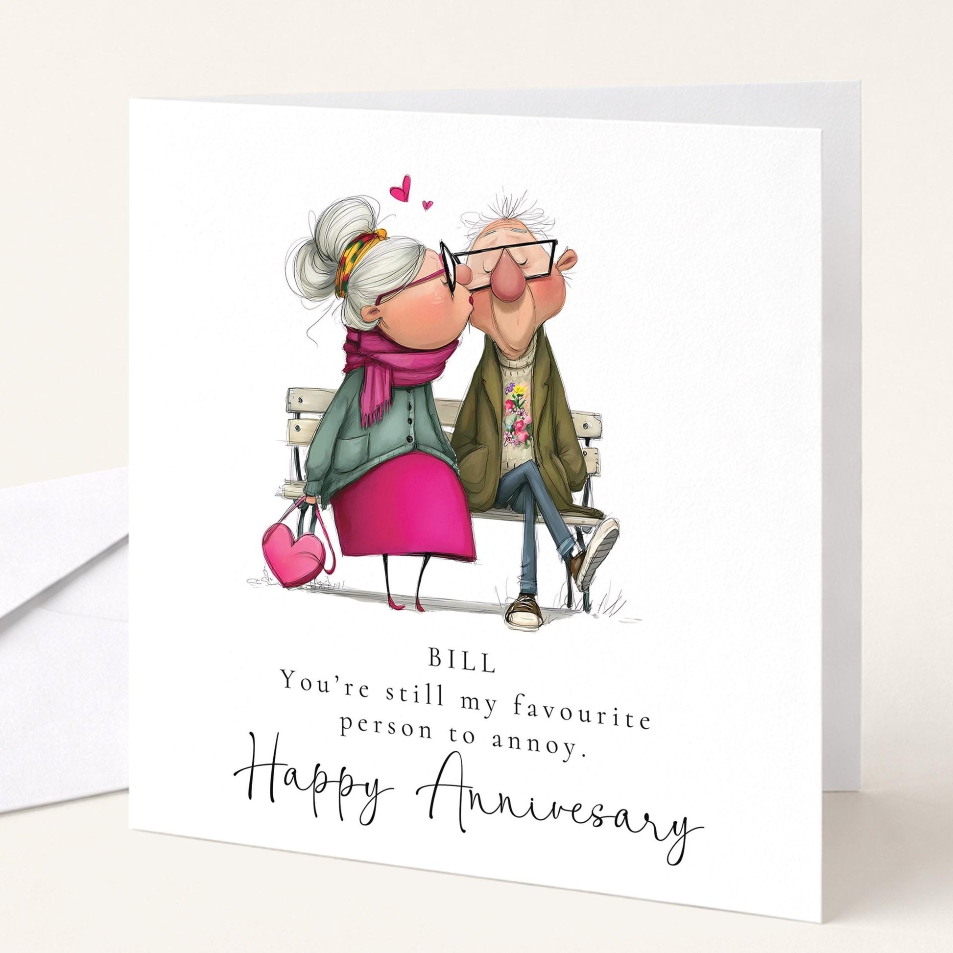 Funny Anniversary Card For Husband - Favourite Person To Annoy