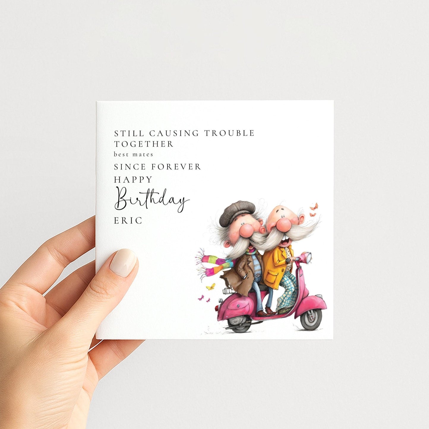 Funny Birthday Card for Friend