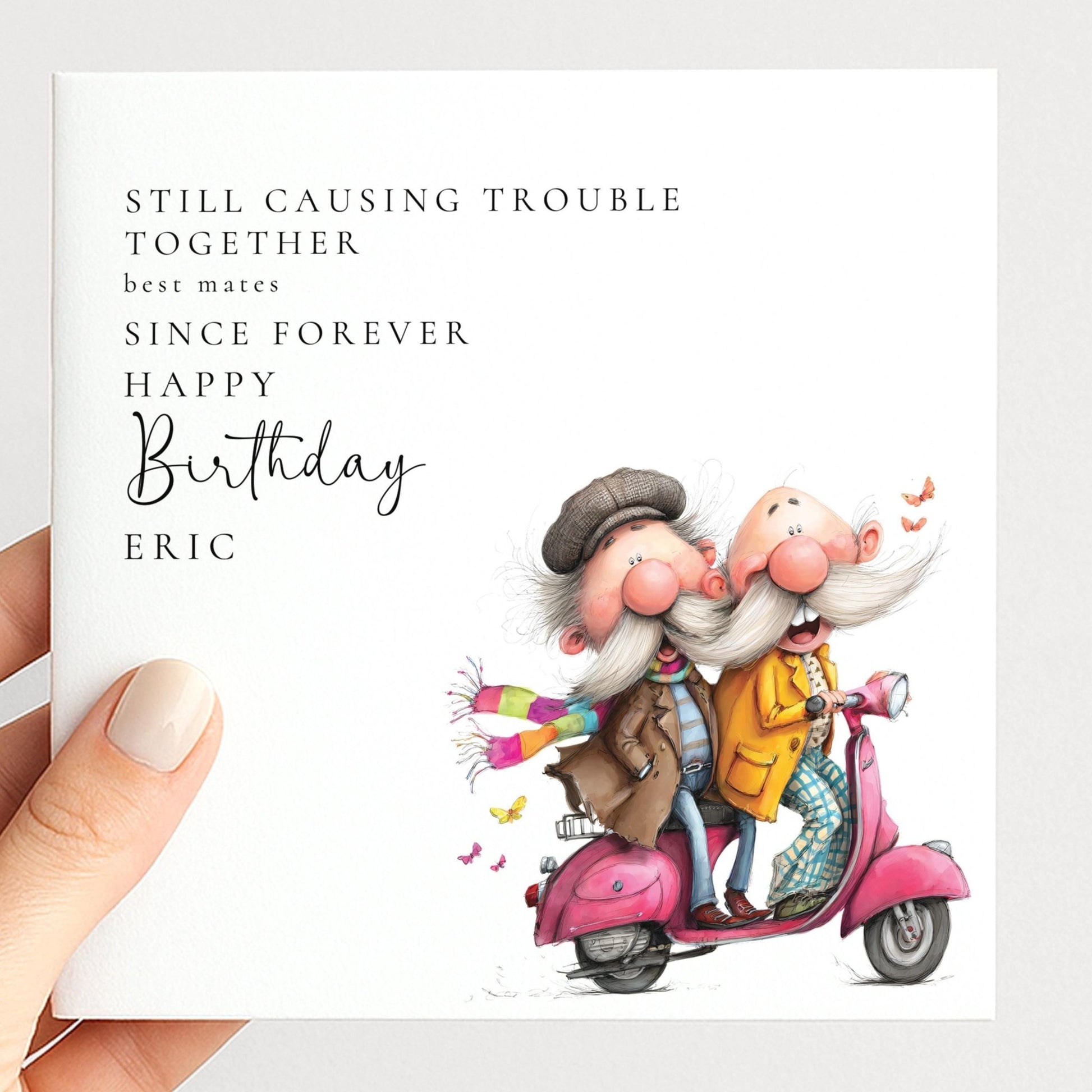 Funny Birthday Card for Friend