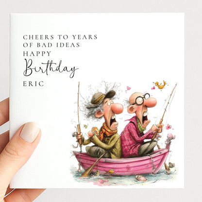 Funny Birthday Card for Him