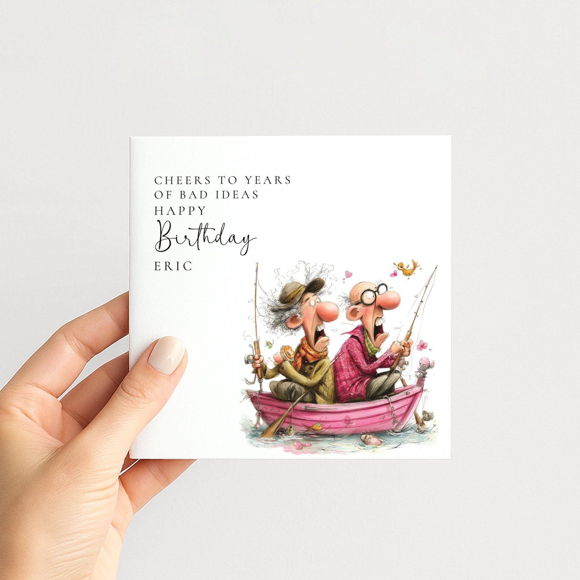 Funny Birthday Card for Him