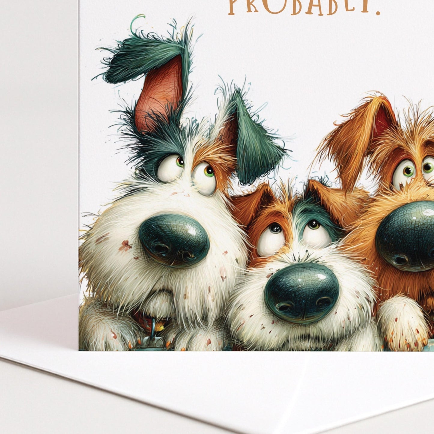 Funny Dog Birthday Card We Regret Nothing Probably Card