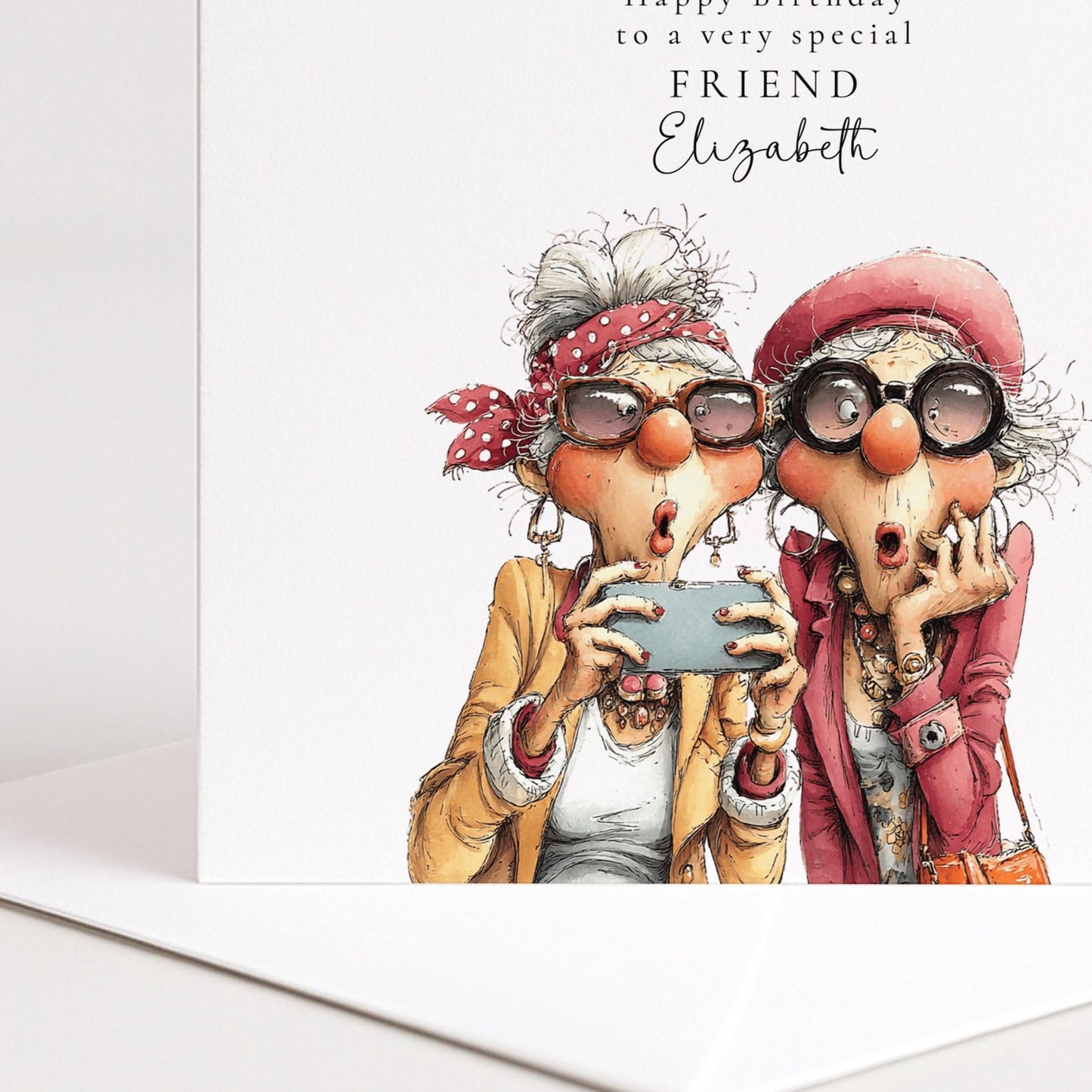 Funny Friend Birthday Card - Friends for Life