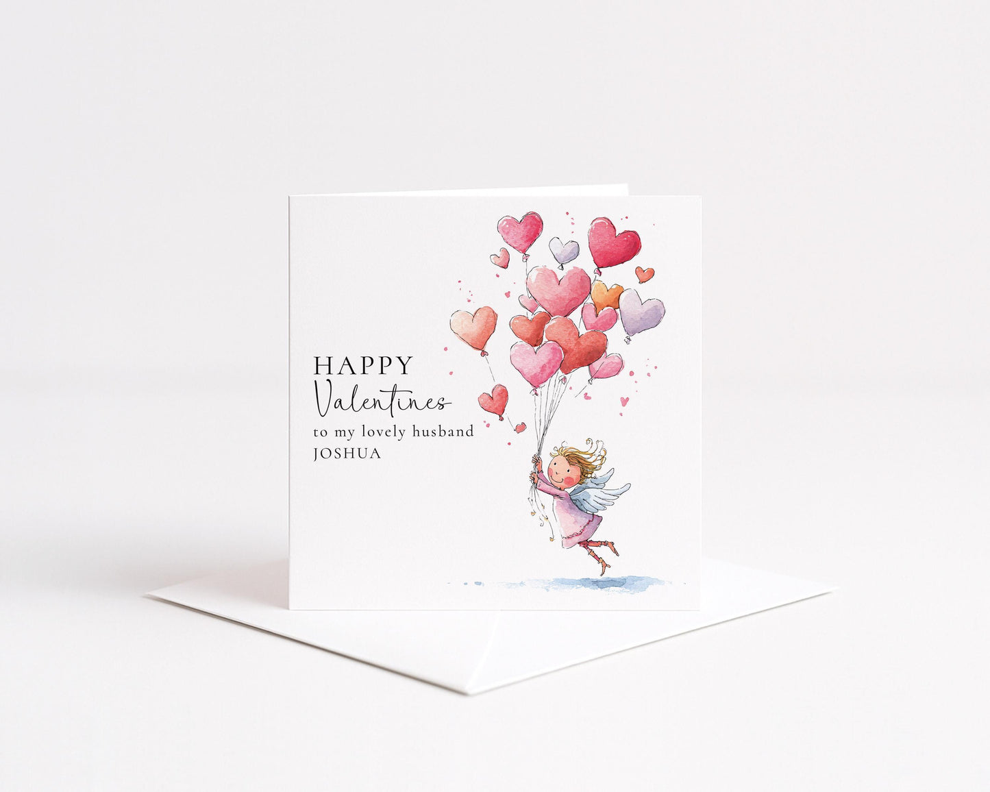 Valentine’s Card for Husband, Husband Valentine Card, Romantic Valentine Card, Personalised Valentine’s Card