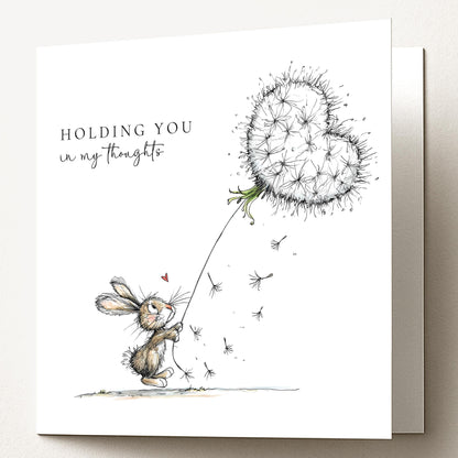 Thinking of You Card, Holding You in My Thoughts, Comfort Card, Support Card for Difficult Times