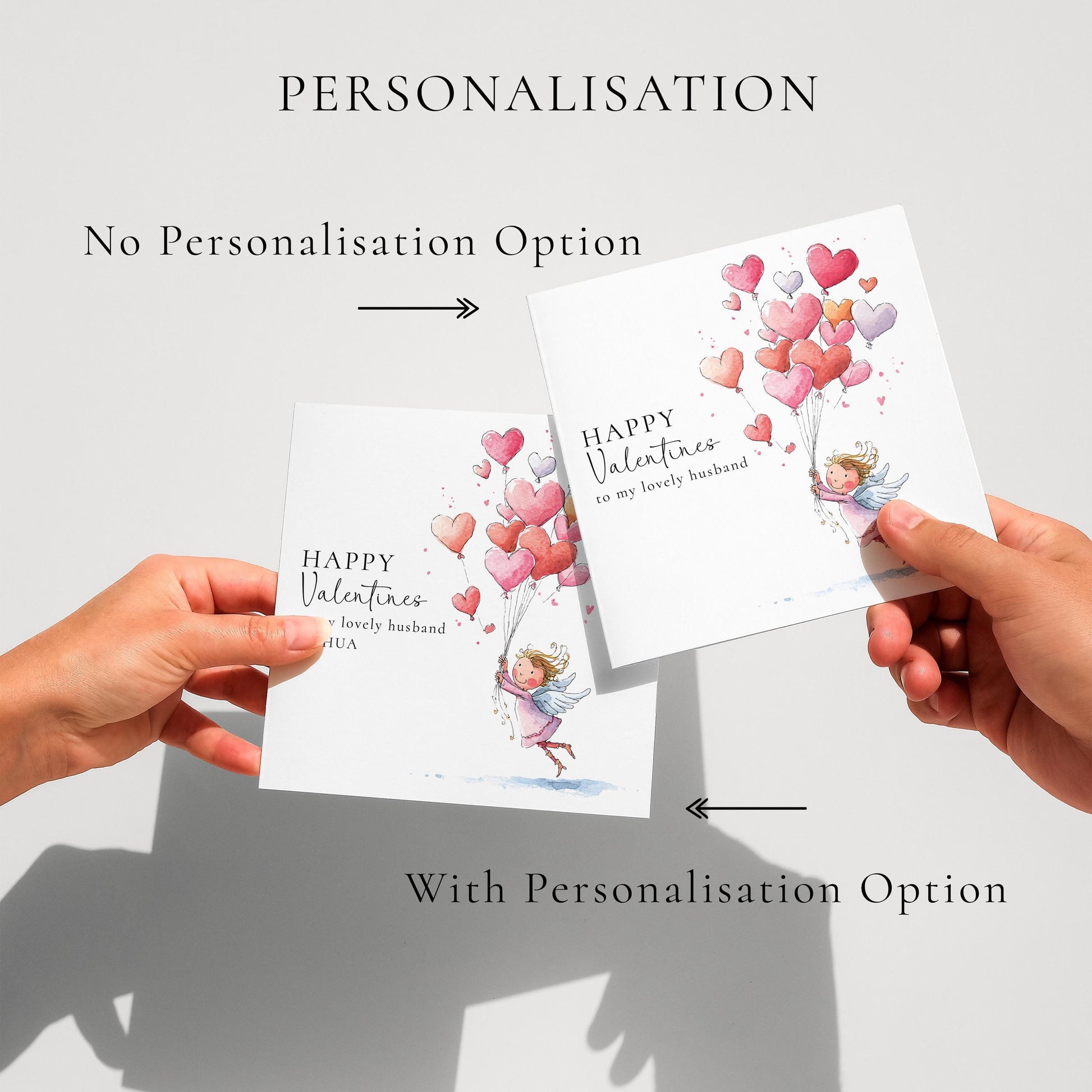 Valentine’s Card for Husband, Husband Valentine Card, Romantic Valentine Card, Personalised Valentine’s Card