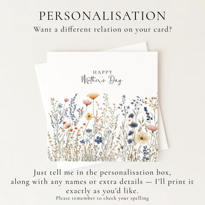 Happy Mothers Day Card