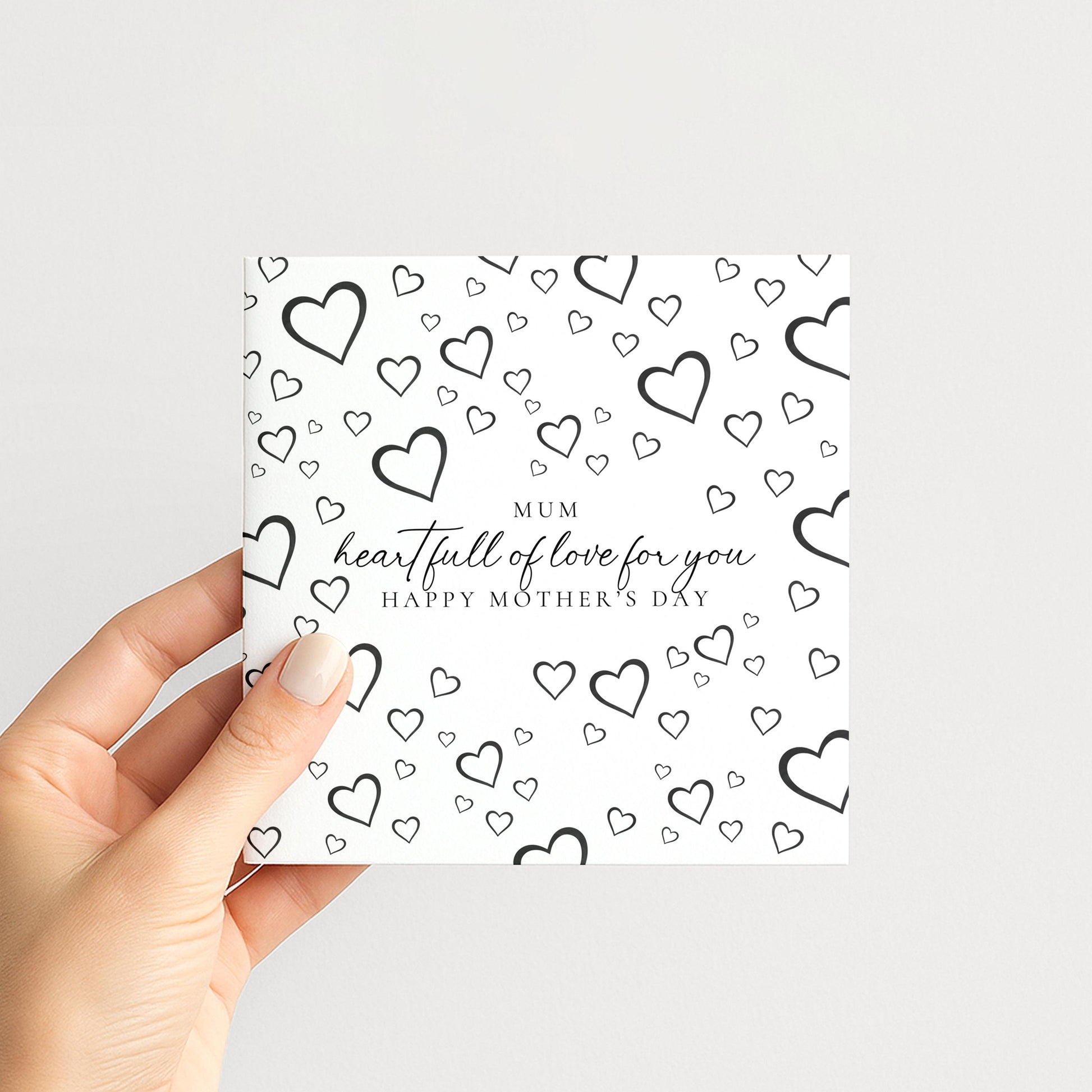 Heart Full of Love Mum Mother’s Day Card