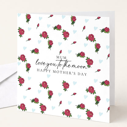 Love You to the Moon Mum Mother’s Day Card