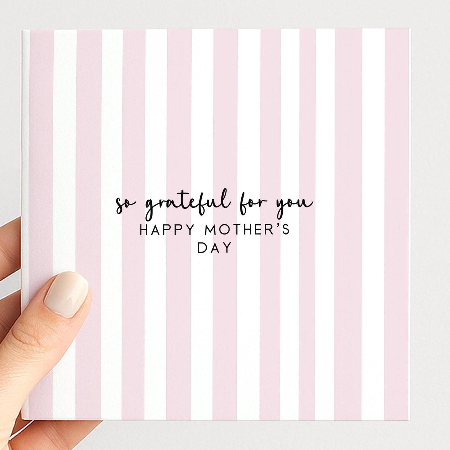 So Grateful For You Mothers Day Card