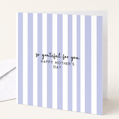 So Grateful For You Mothers Day Card