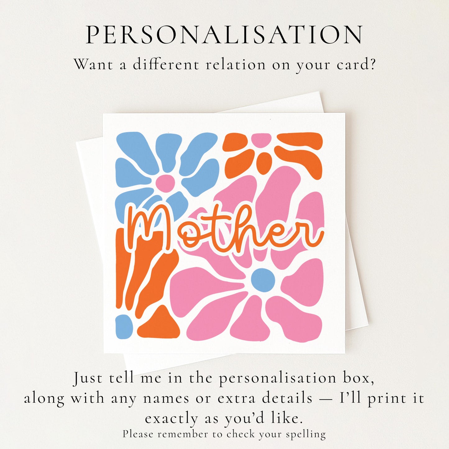 Happy Mothers Day Mum Card
