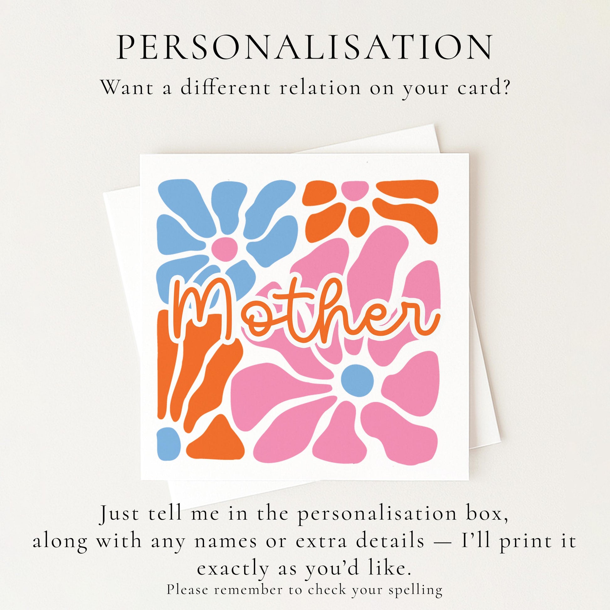 Happy Mothers Day Mum Card