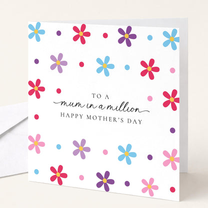 Mum in a Million Mother’s Day Card