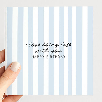 Birthday Card for Him