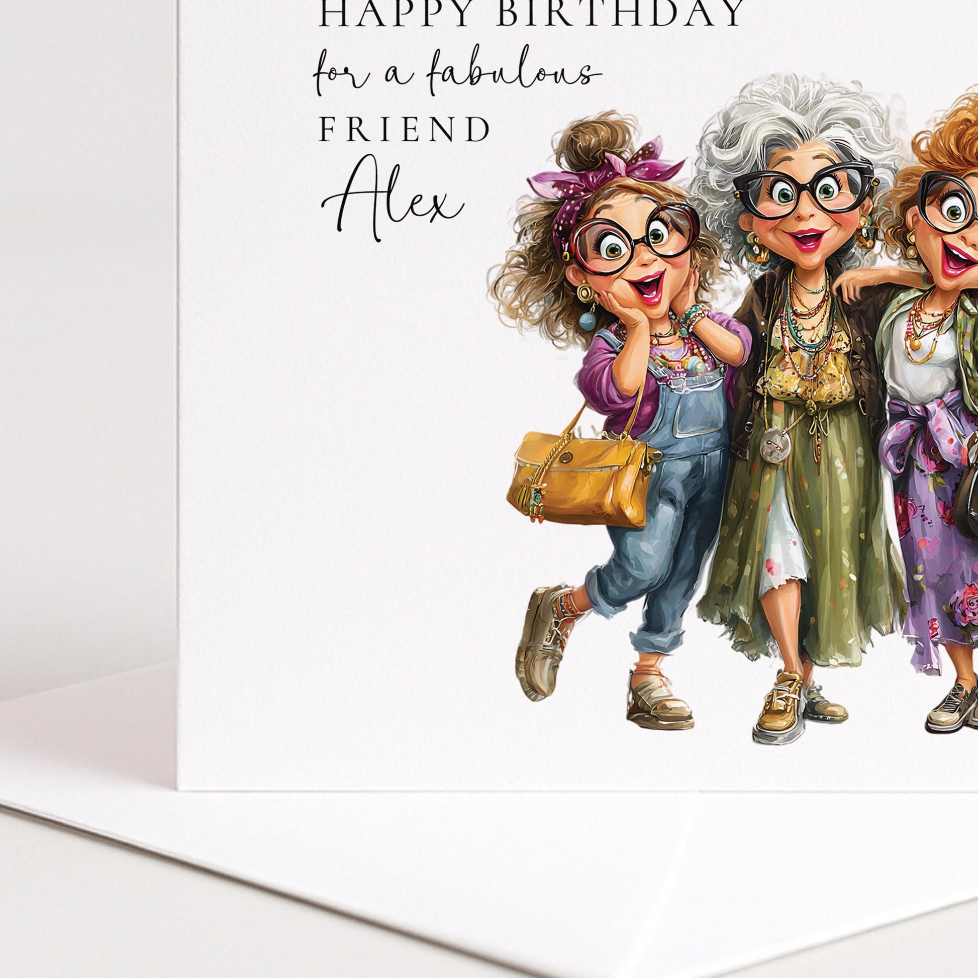Funny Friend Birthday Card, Forgetful Birthday Card, Humorous Birthday Card for Friend, Midlife Birthday, Fabulous Friend Card