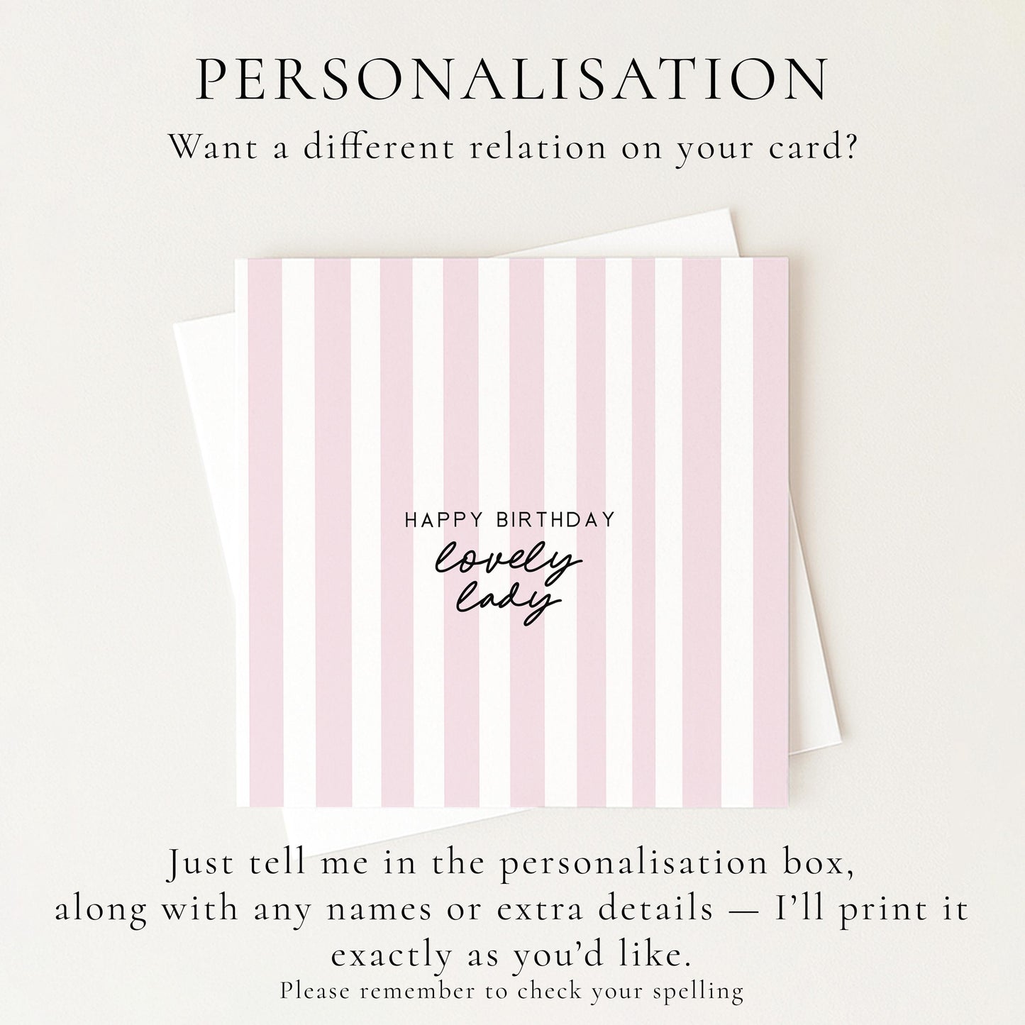 Birthday Card for Her