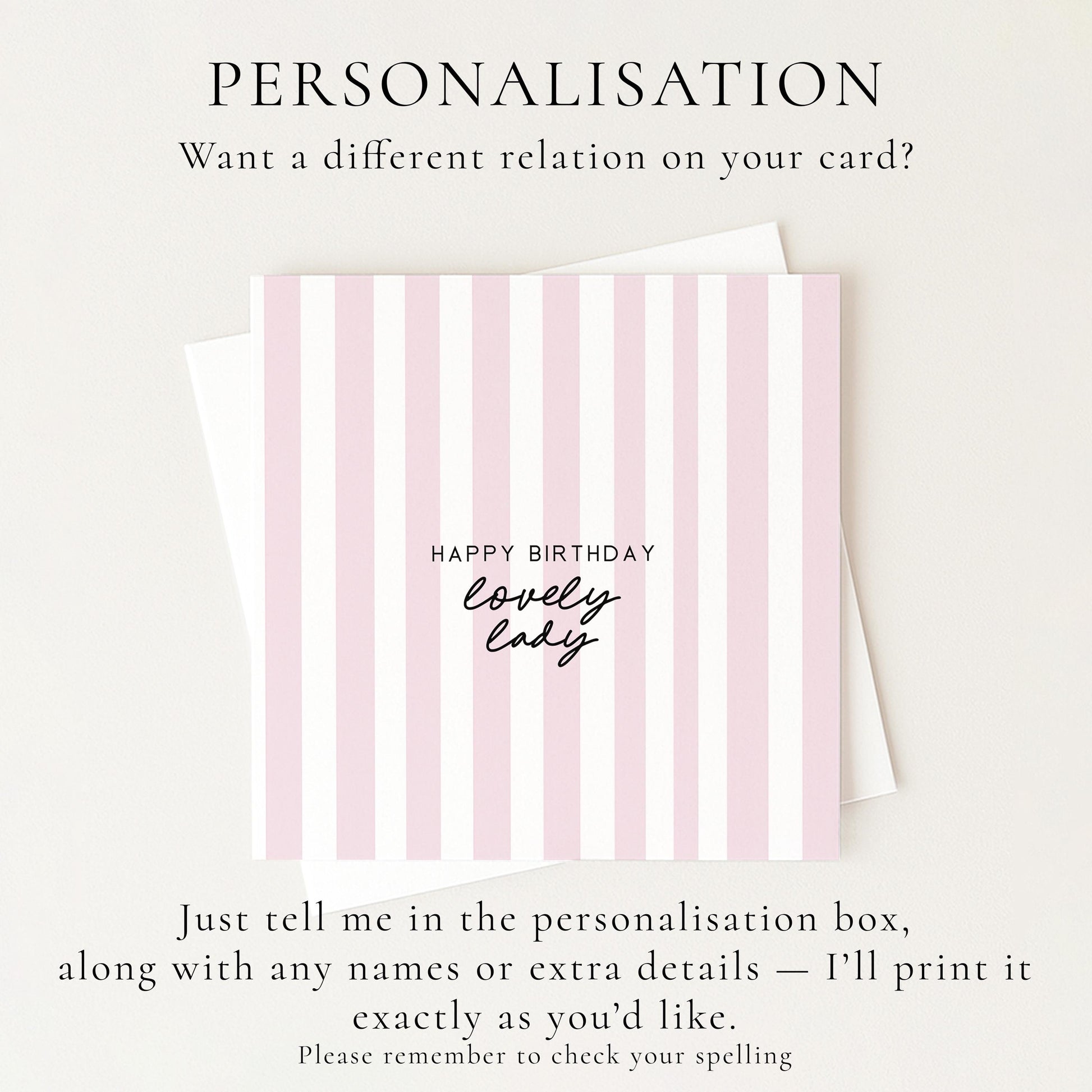 Birthday Card for Her