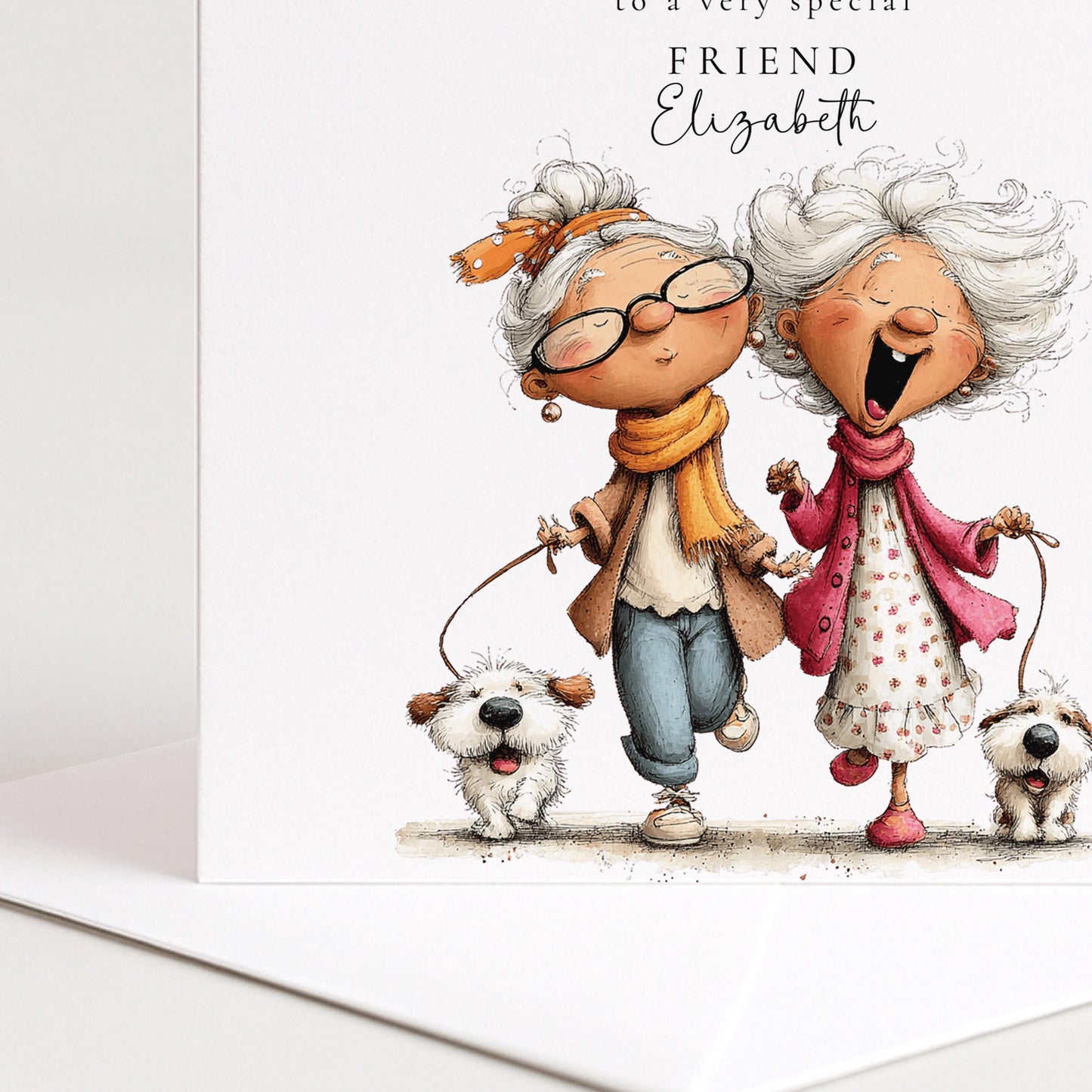 Funny Best Friend Birthday Card - Our Future