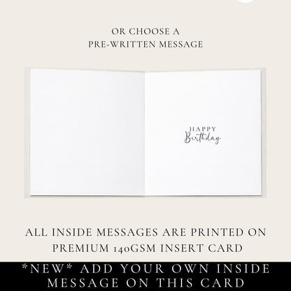 Funny Best Friend Birthday Card - Our Future