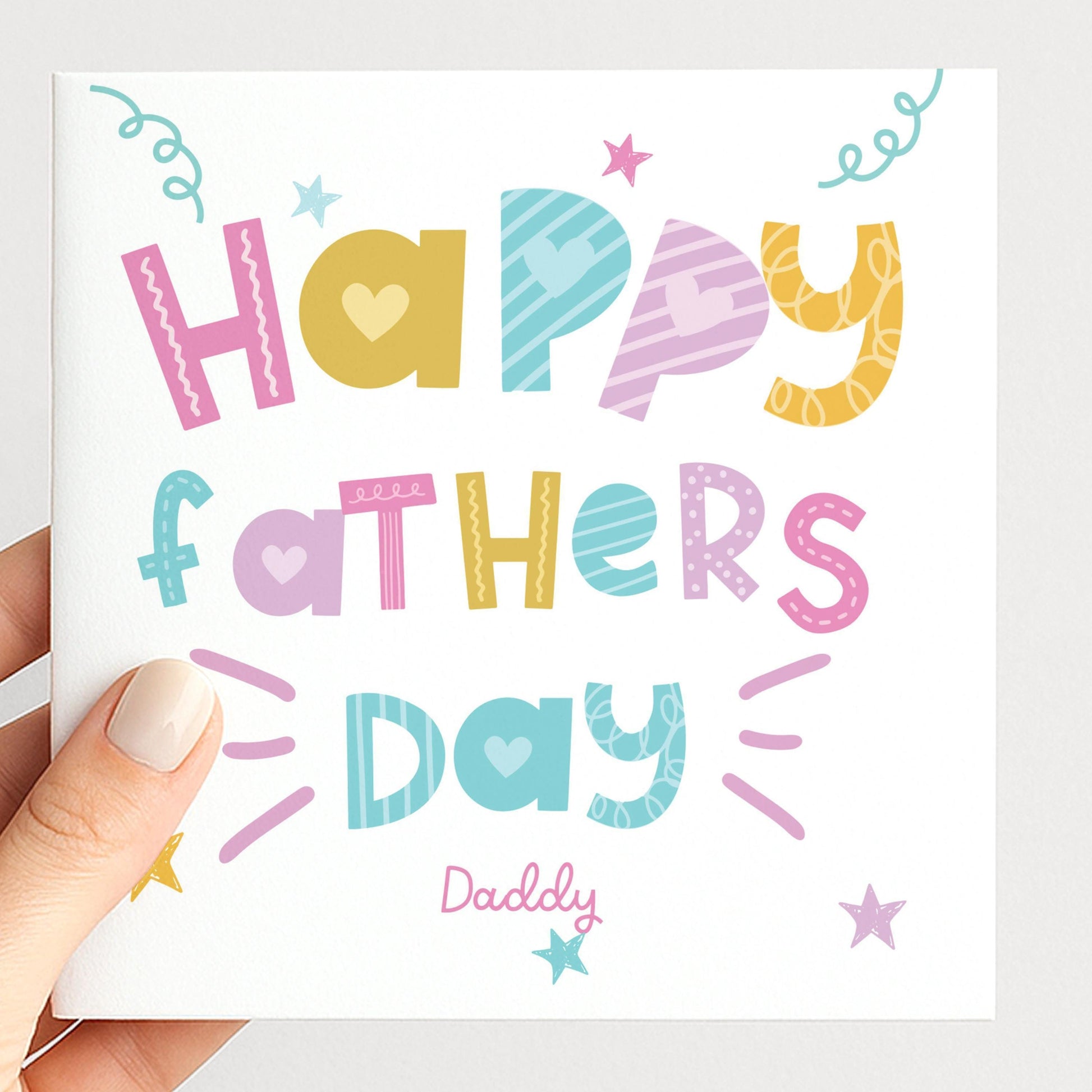 Fathers Day Card Daddy
