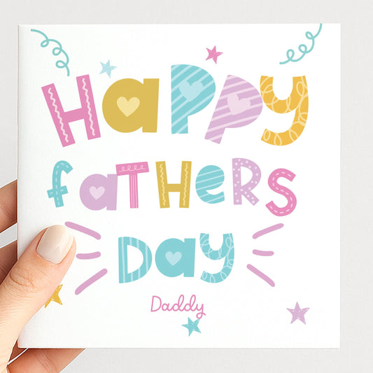 Fathers Day Card Daddy