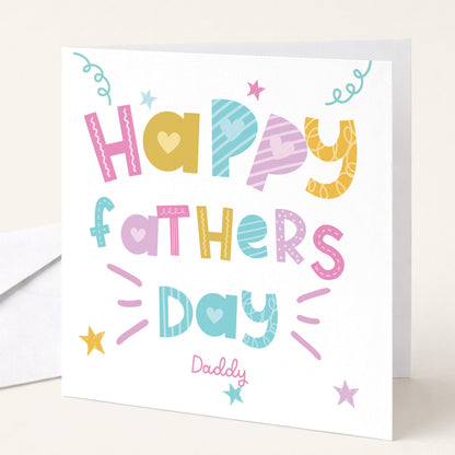 Fathers Day Card Daddy