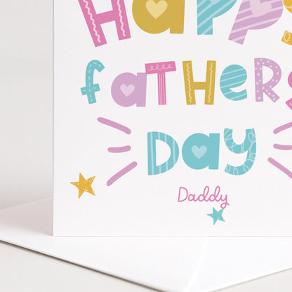 Fathers Day Card Daddy