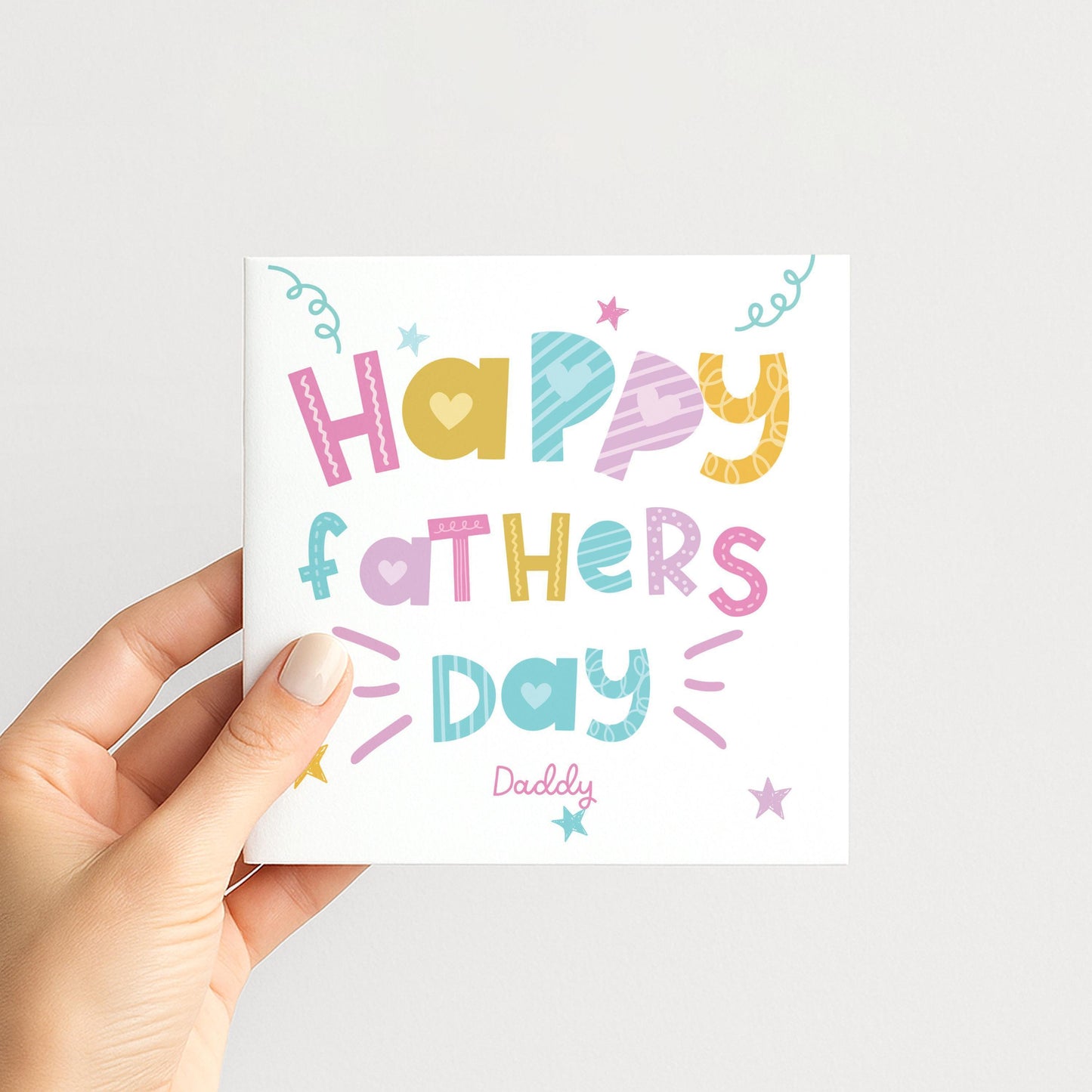 Fathers Day Card Daddy