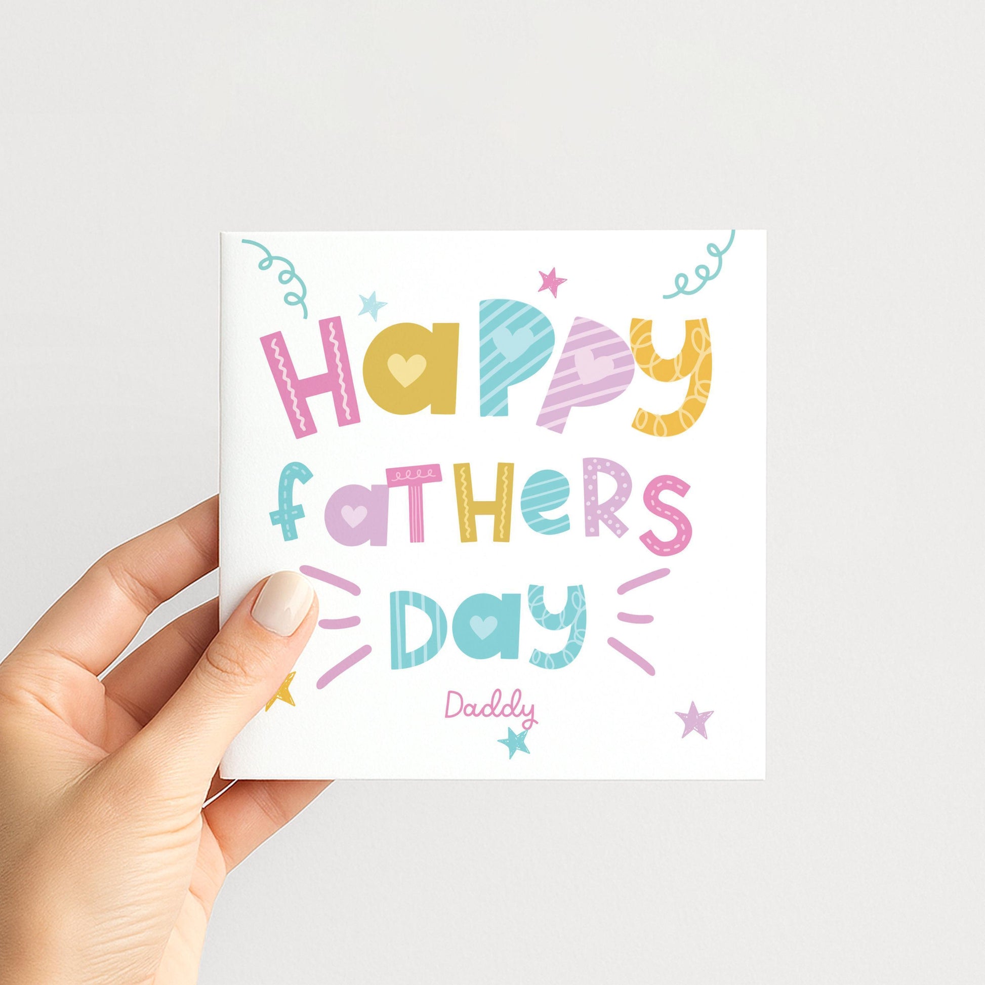 Fathers Day Card Daddy