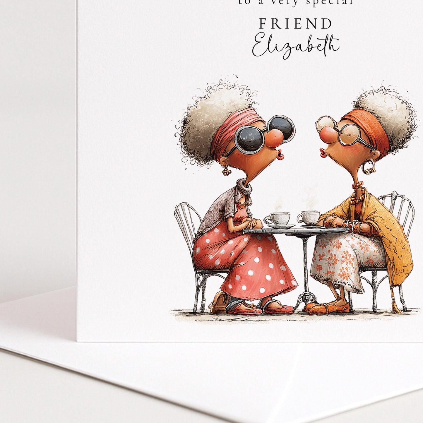 Funny Friend Birthday Card - Friends For Life