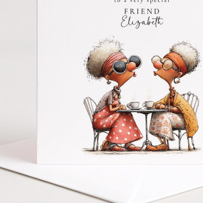 Funny Friend Birthday Card - Friends For Life