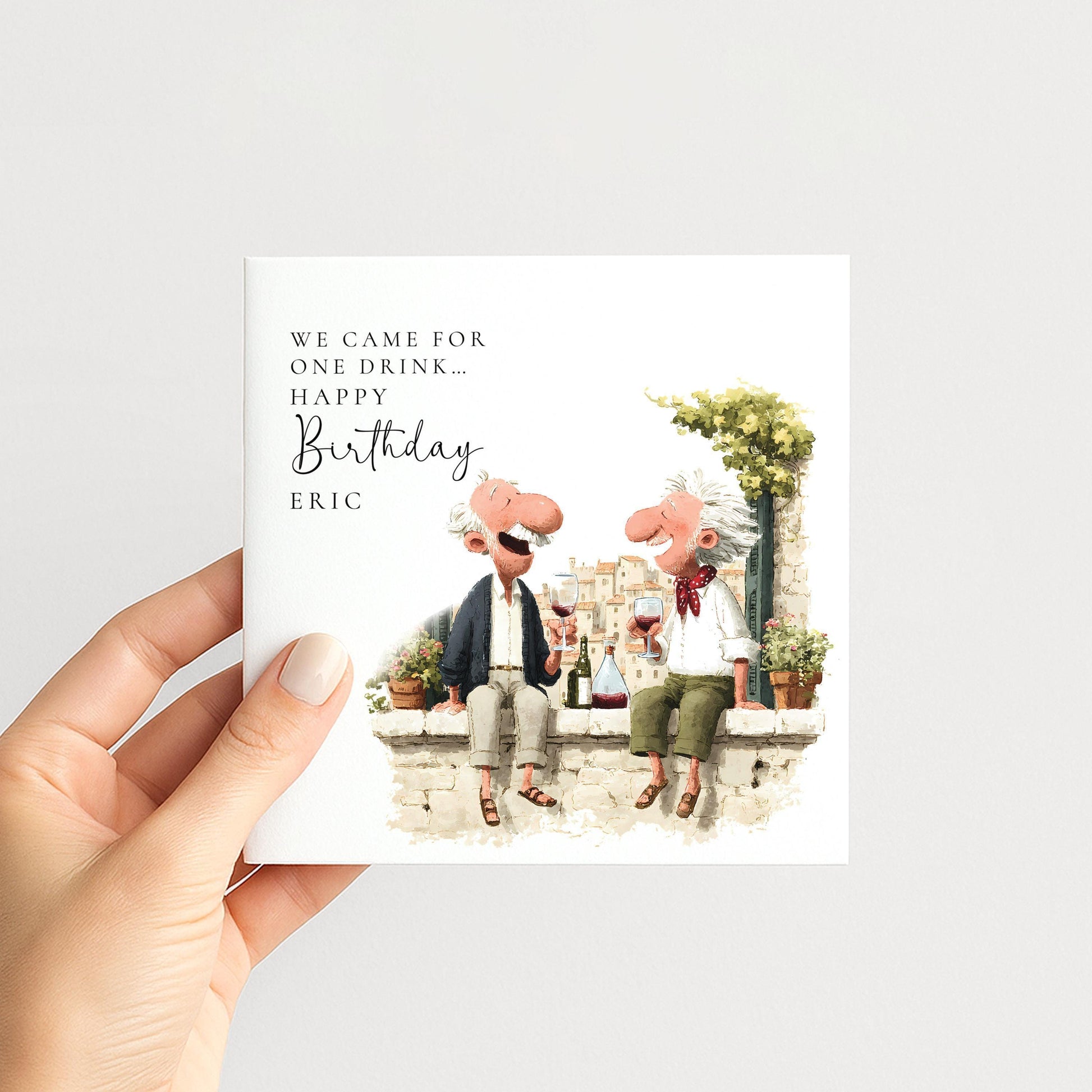 Funny Birthday Card for Friend