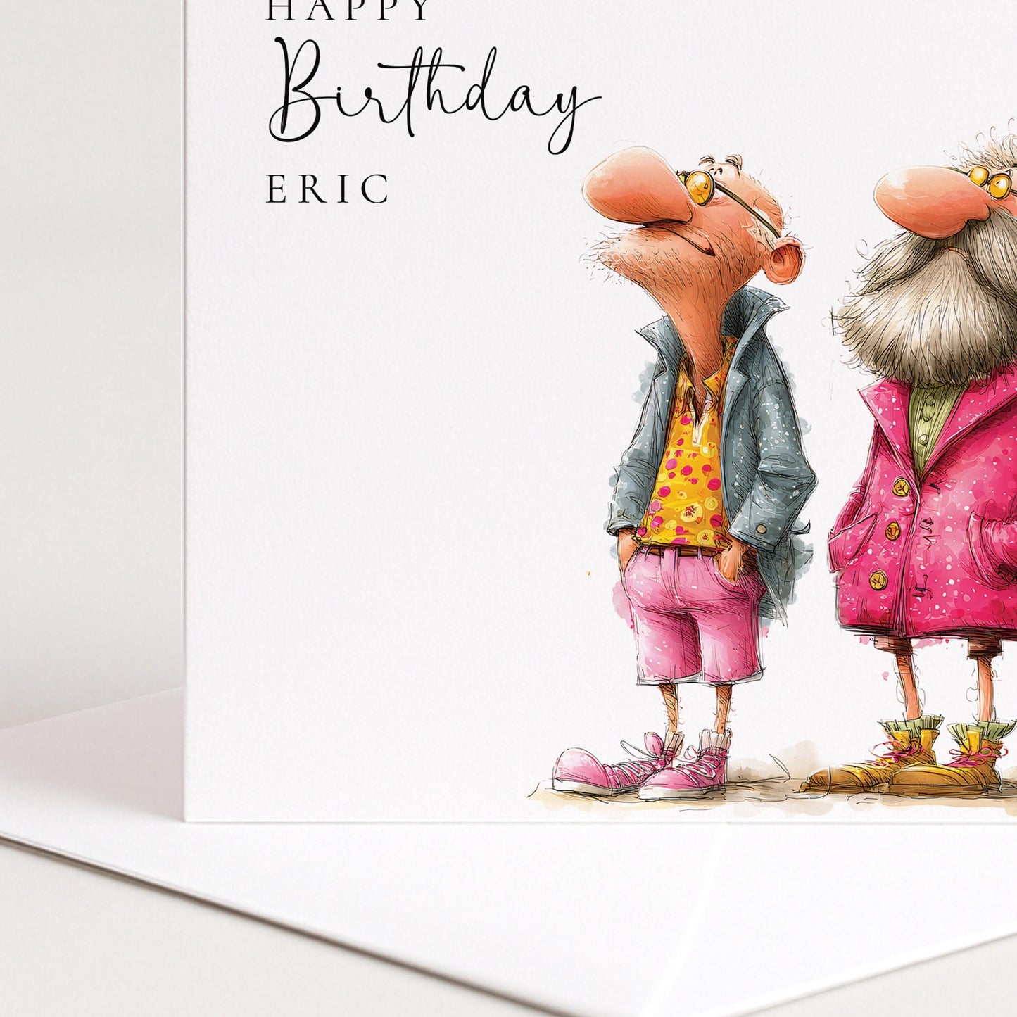 Funny Birthday Card for Him