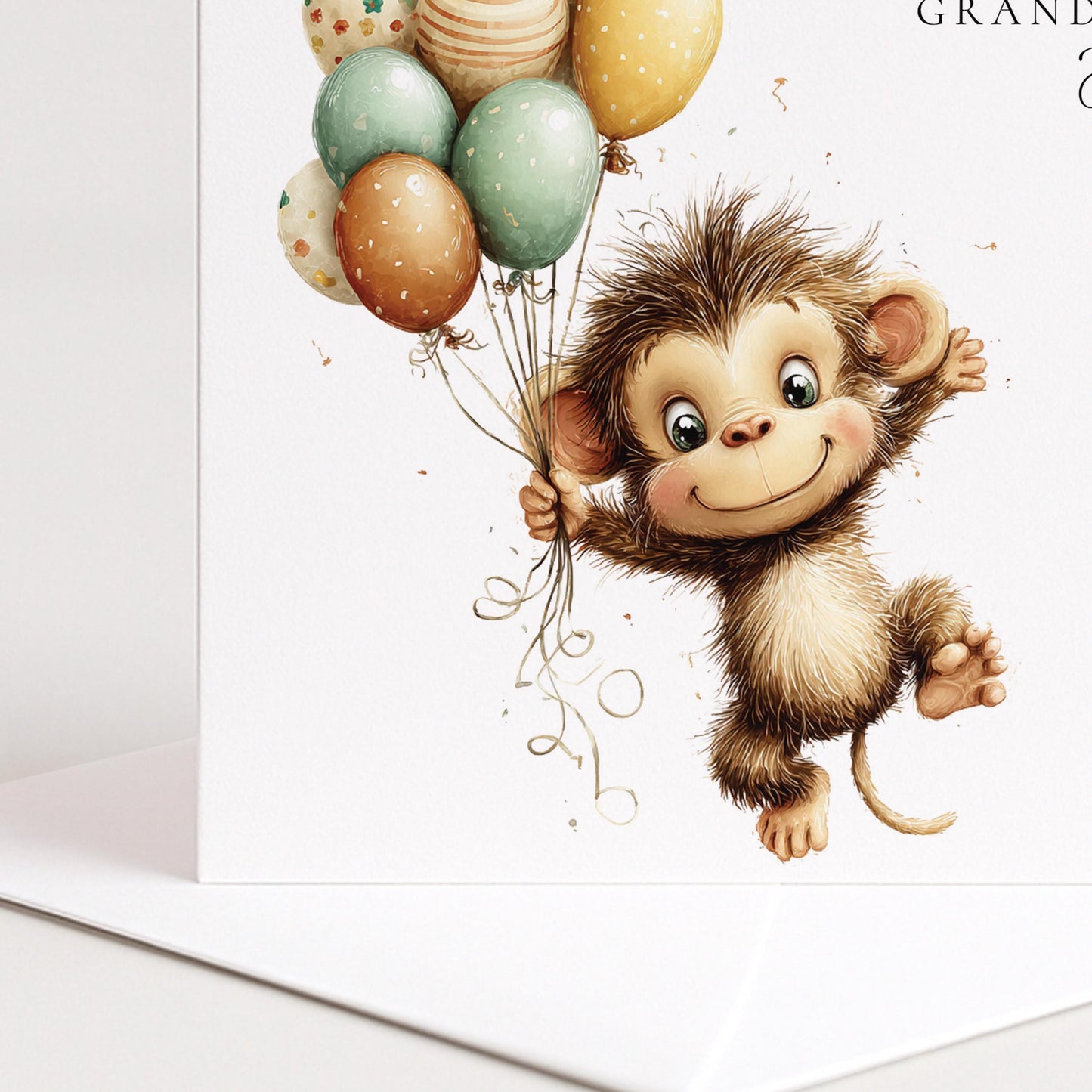 Personalised Grandson Card – Custom Birthday Greeting With Matte Finish & Printed Insert