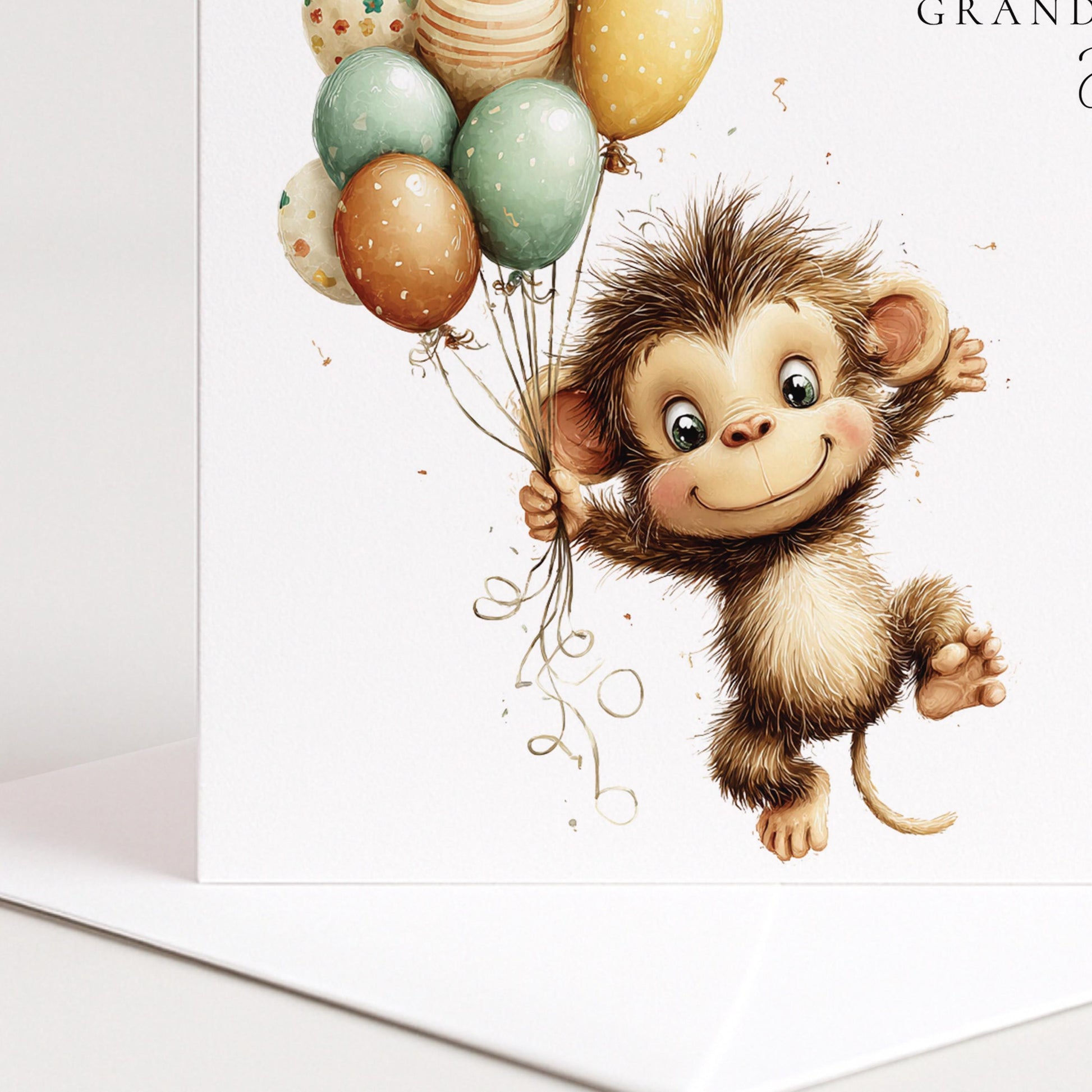 Personalised Grandson Card – Custom Birthday Greeting With Matte Finish & Printed Insert